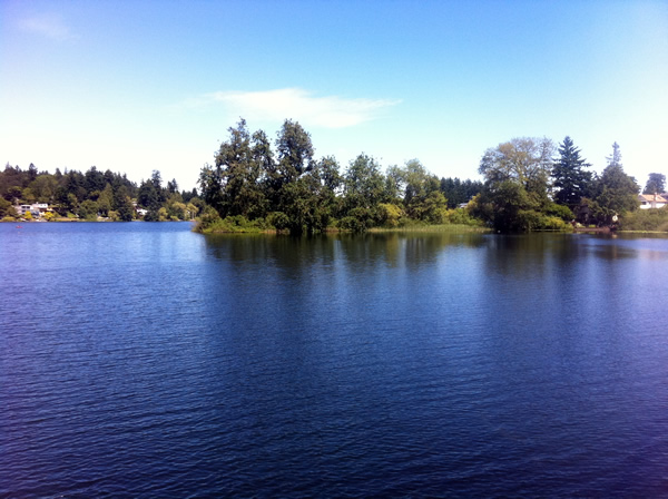 Langford Lake in Langford near Victoria, BC Langford Lake in Langford near Victoria, BC