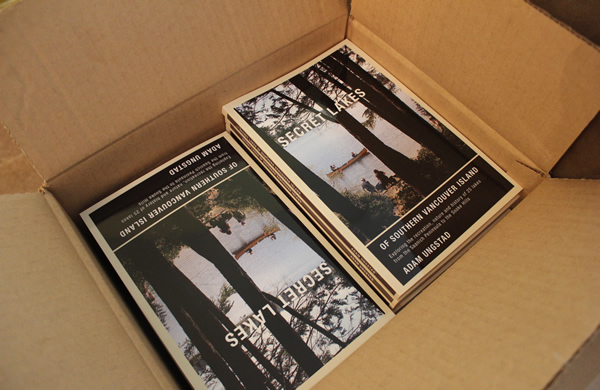 The Secret Lakes of Southern Vancouver Island Guidebook by Adam Ungstad.